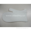 White Silicone BBQ Gloves Safety Gloves (DSR329)